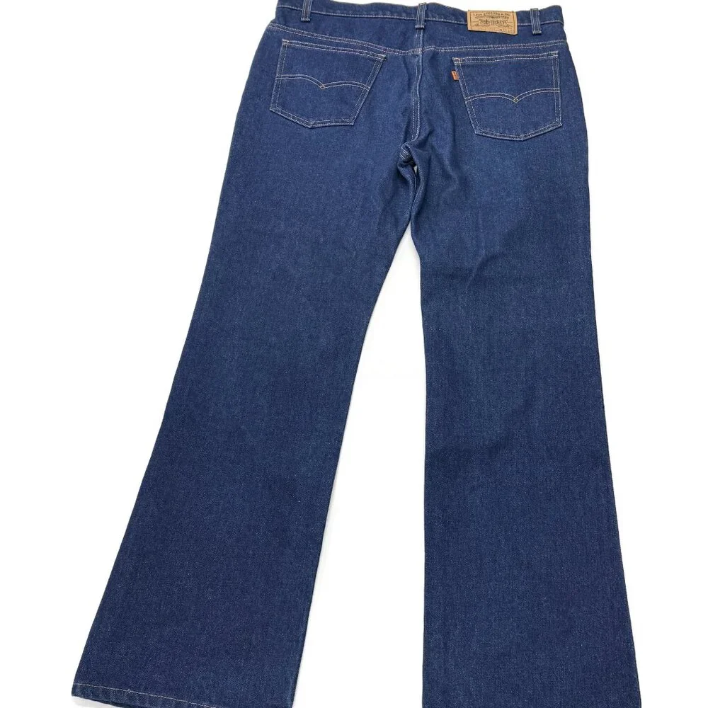 Vintage Levis Jeans Orange Tab Mens 38 x 32 Blue 20516‎ 0914 USA Made Denim